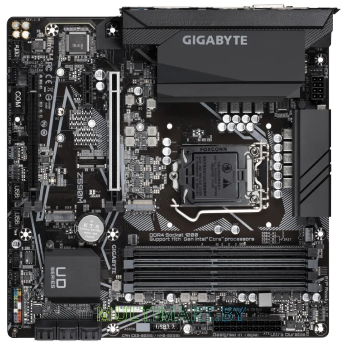 Материнская плата Gigabyte Z590M (rev. 1.0)
